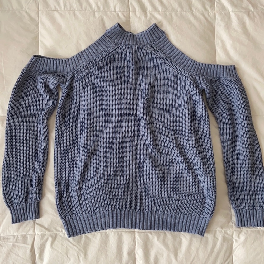 Shoulder Cut-Out Forever 21 Sweater